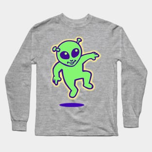 yoshi the alien v2 Long Sleeve T-Shirt